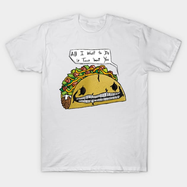 Taco T-Shirt by TheDoodleDream